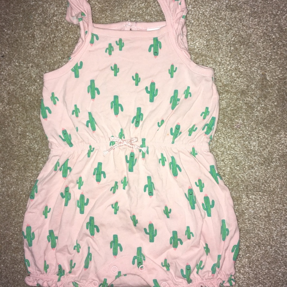 Cactus romper 6-12 month